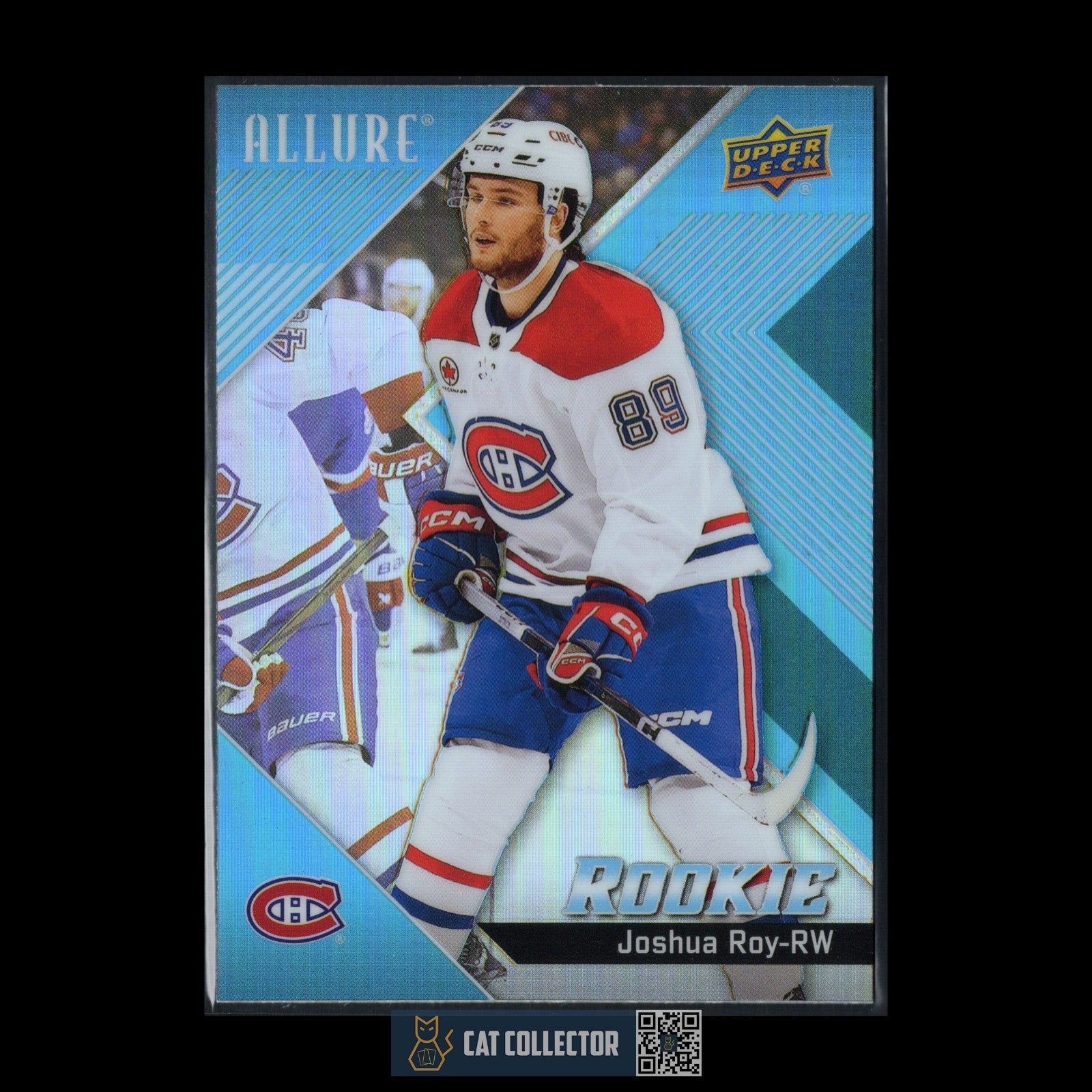 2024-25 UD Allure JOSHUA ROY #108 Rookie RC - Montreal Canadiens