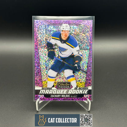 2024-25 O-Pee-Chee Platinum ZACHARY BOLDUC #253 Violet Pixels RC Rookie /299