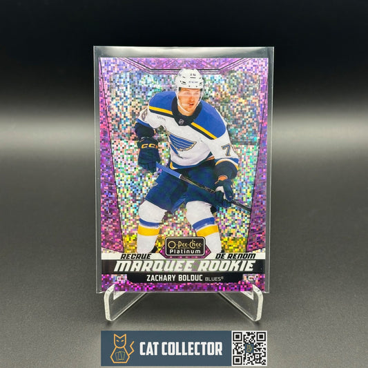 2024-25 O-Pee-Chee Platinum ZACHARY BOLDUC #253 Violet Pixels RC Rookie /299