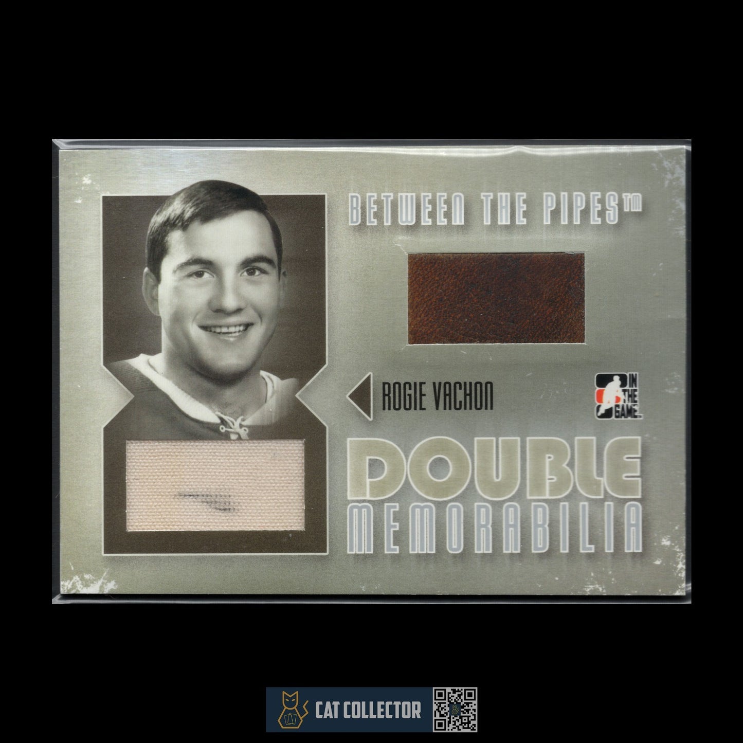 2006-07 In The Game Between the pipes ROGIE VACHON #DM-01 Double Memorabilia