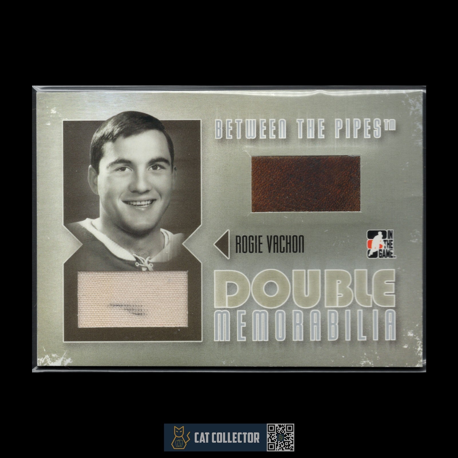 2006-07 In The Game Between the pipes ROGIE VACHON #DM-01 Double Memorabilia