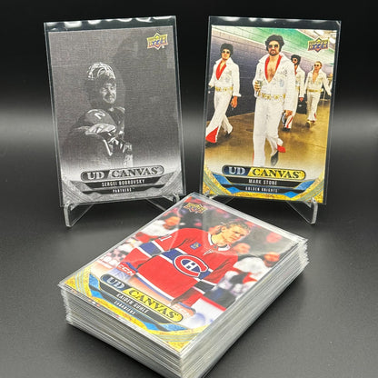 2024-25 UD Series 1 and 2 UD CANVAS Inserts ~ YOU PICK from the list!