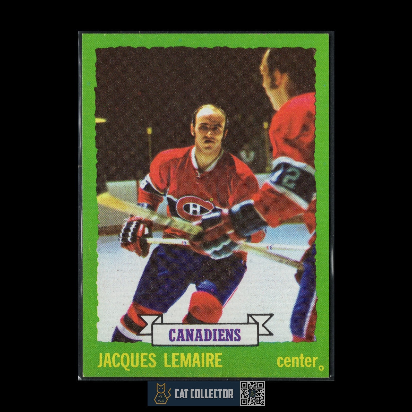 1973-74 Topps JACQUES LEMAIRE #56 Montreal Canadiens