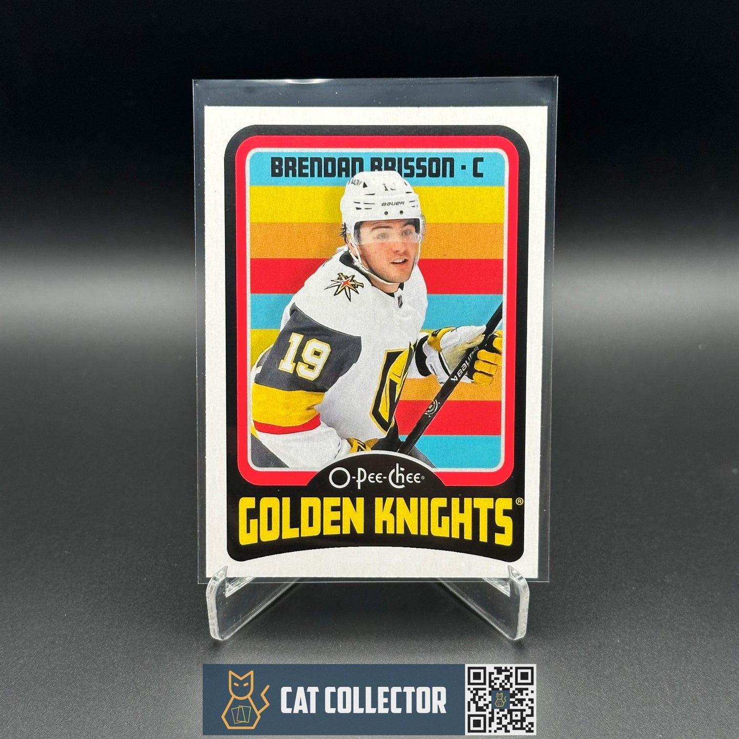 2024-25 O-Pee-Chee Hockey BRENDAN BRISSON #570 Retro - Vegas Golden Knights