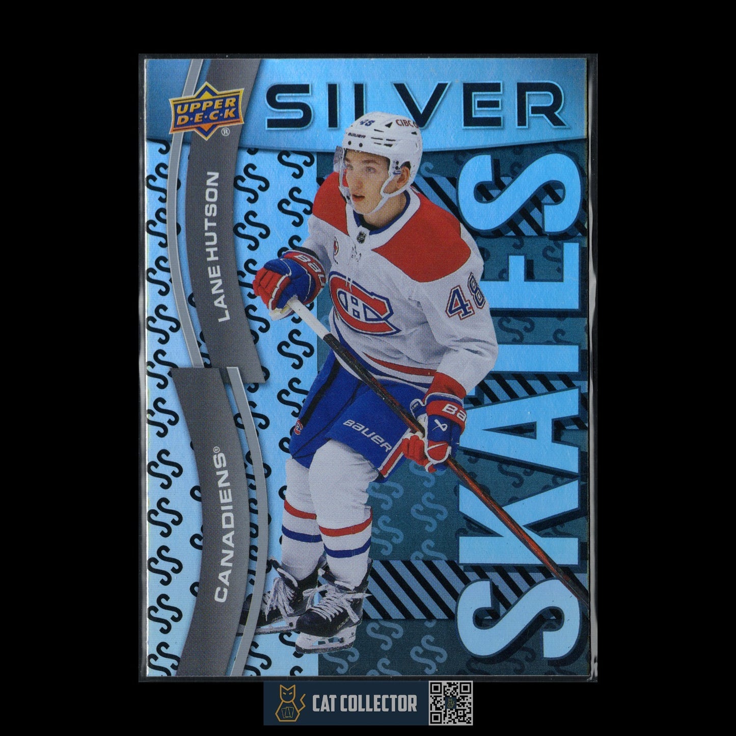 2024-25 UD Extended series LANE HUTSON #SS-33 Silver Skates Rookie RC