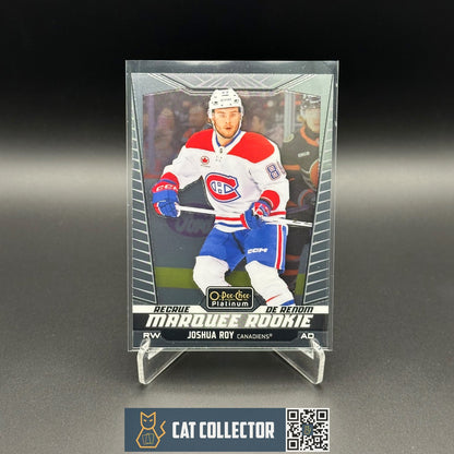 2024-25 O-Pee-Chee Platinum JOSHUA ROY #208 Marquee Rookie RC