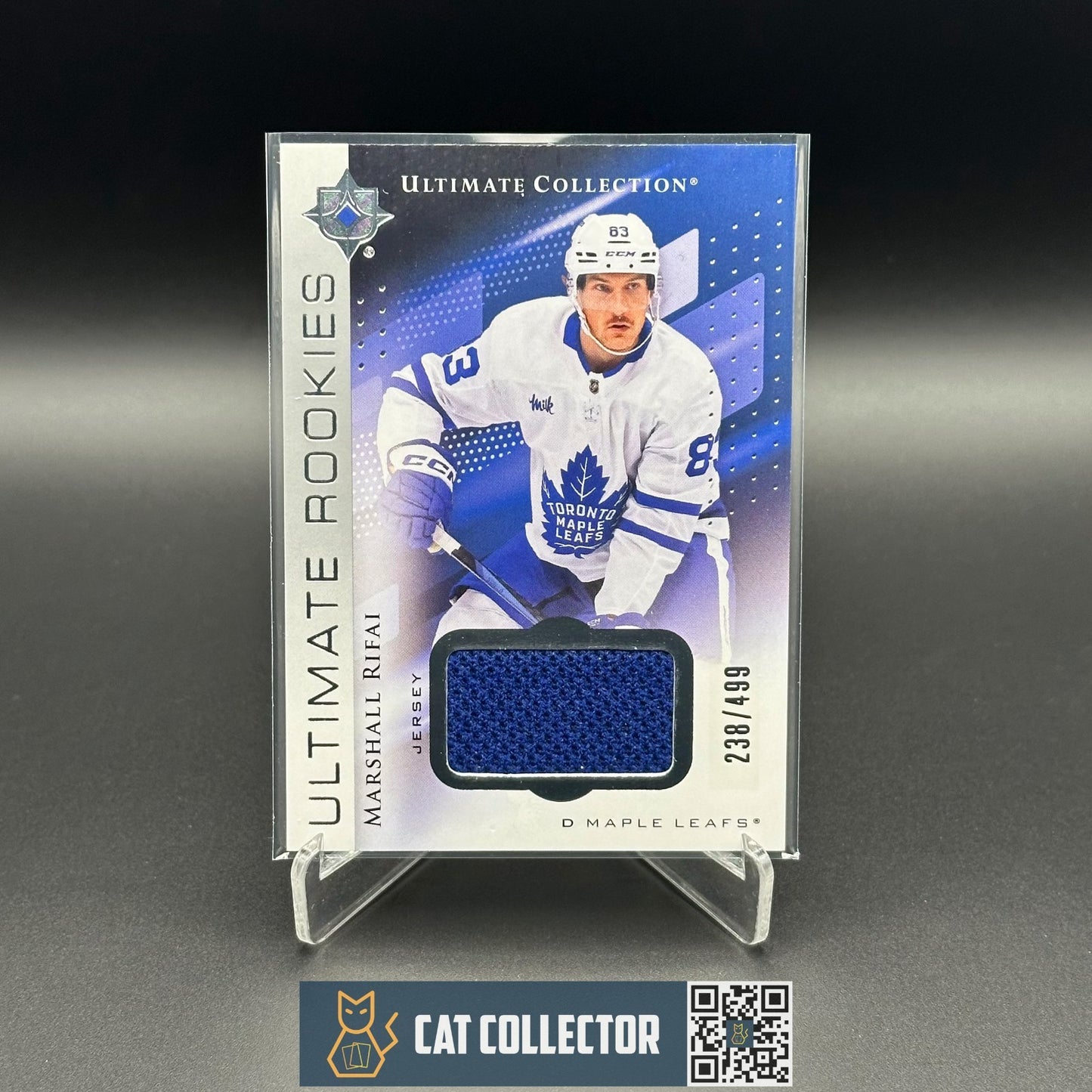 2024-25 UD Ultimate Collection MARSHALL RIFAI #165 Jersey Parallel RC /499