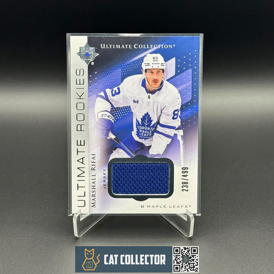 2024-25 UD Ultimate Collection MARSHALL RIFAI #165 Jersey Parallel RC /499