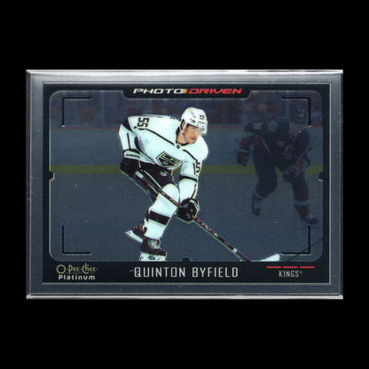 2021-22 O-Pee-Chee Platinum QUINTON BYFIELD #PD-13 Photo Driven - LA Kings