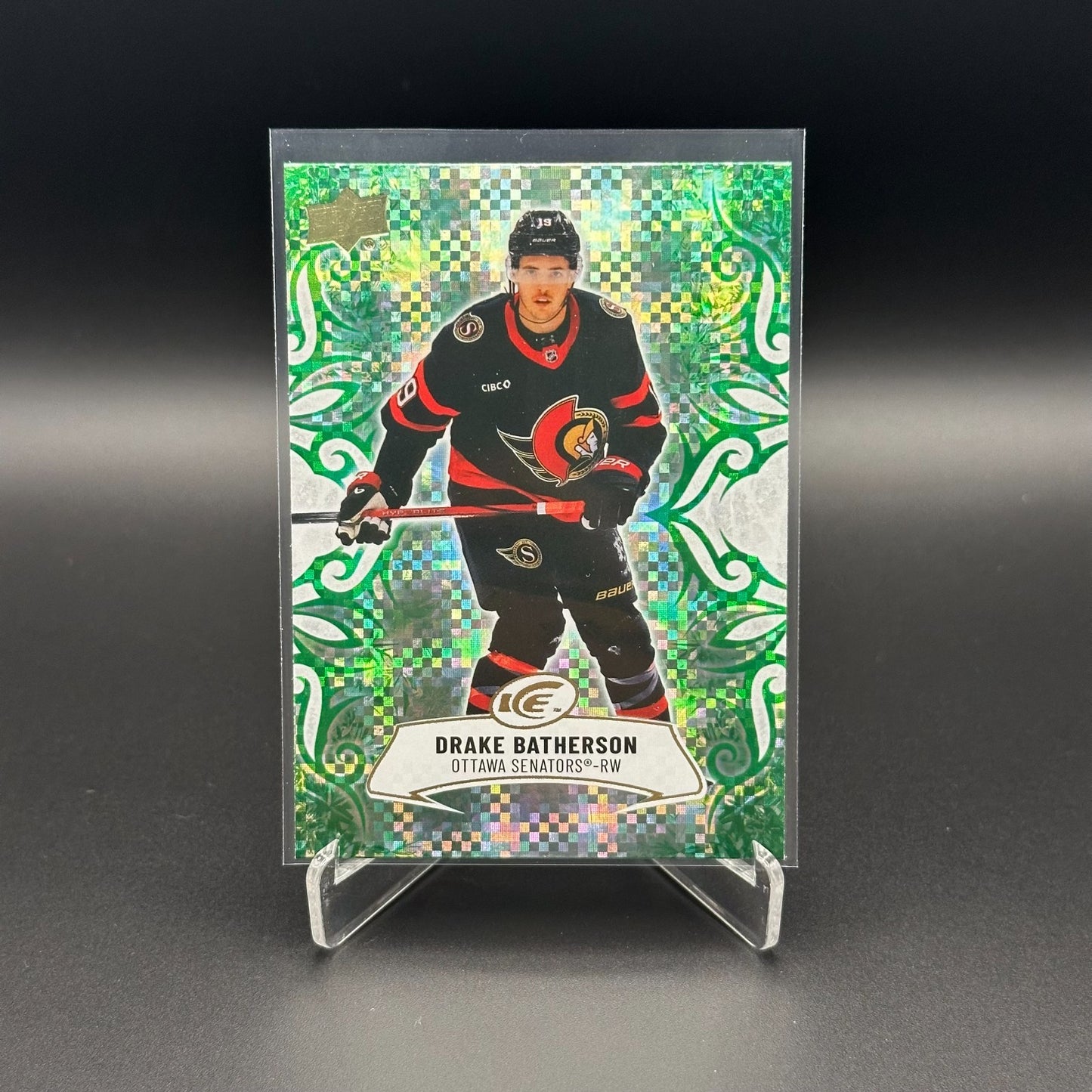 2024-25 UD Ice EMERALD GREEN PARALLELS ~ YOU PICK from the list!