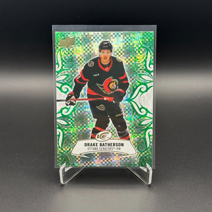 2024-25 UD Ice EMERALD GREEN PARALLELS ~ YOU PICK from the list!