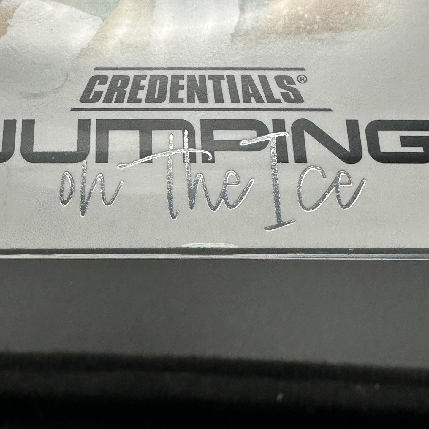 2024-25 UD Credentials BROCK FABER #JI-BF Jumping on the ice - Minnesota Wild