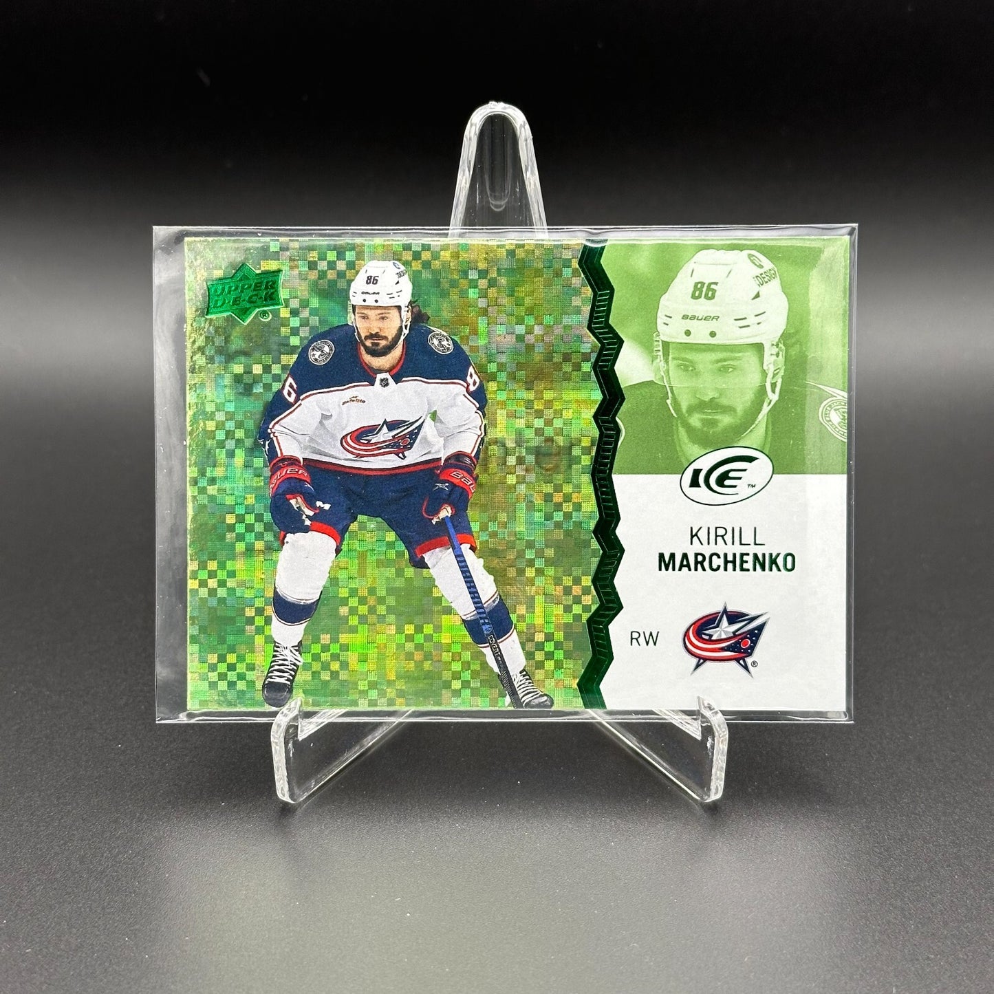 2023-24 Upper Deck Ice BASE & ROOKIE Green parallel ~ YOU PICK from the list!