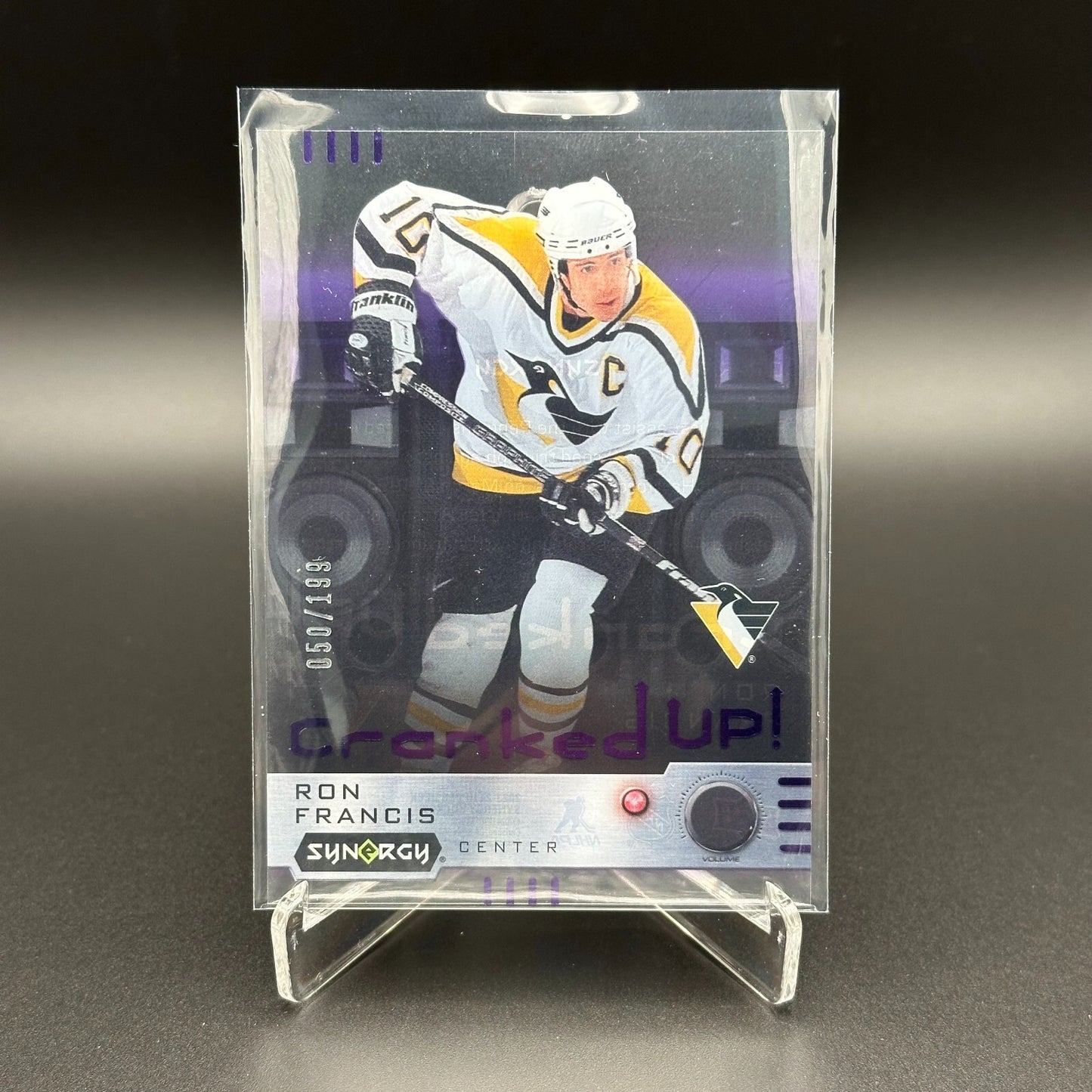 2023-24 UD Synergy RON FRANCIS #CR-RF Cranked Up Purple /199