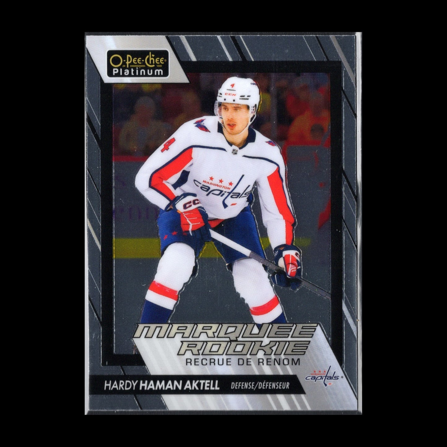 2023-24 OPC Platinum HARDY HAMAN AKTELL #281 Marquee rookie Washington Capitals