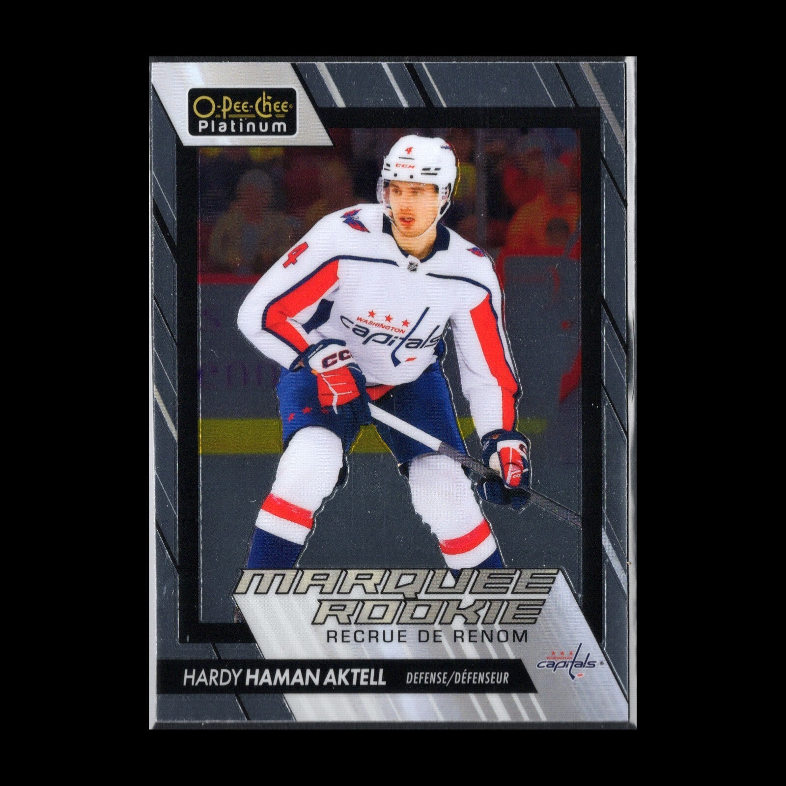 2023-24 OPC Platinum HARDY HAMAN AKTELL #281 Marquee rookie Washington Capitals
