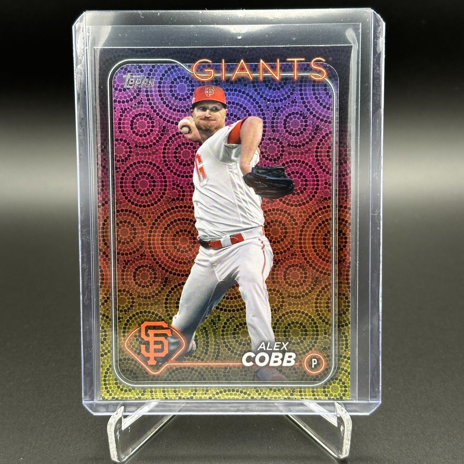 2024 Topps Series 2 ALEX COBB #497 Holiday Parallel - San Francisco Giants