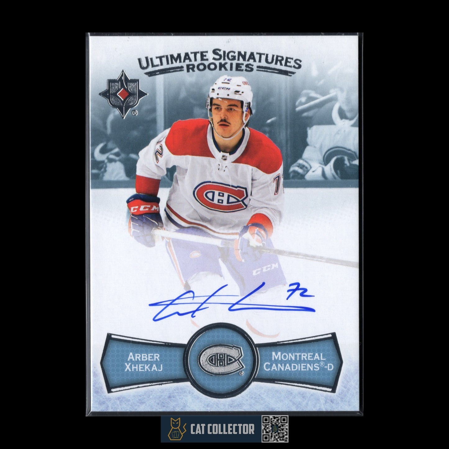 2022-23 UD Ultimate Collection ARBER XHEKAJ #USR-AX Signatures Rookie RC Auto