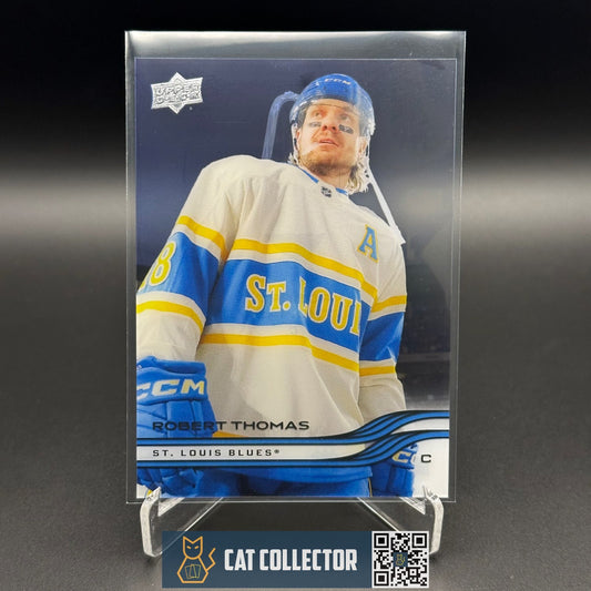 2025-26 UD Series 1 ROBERT THOMAS #148 Clear Cut - St. Louis Blues