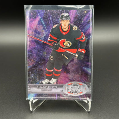 2021-22 SkyBox Metal Universe SHANE PINTO #R-34 Retro Rookies RC