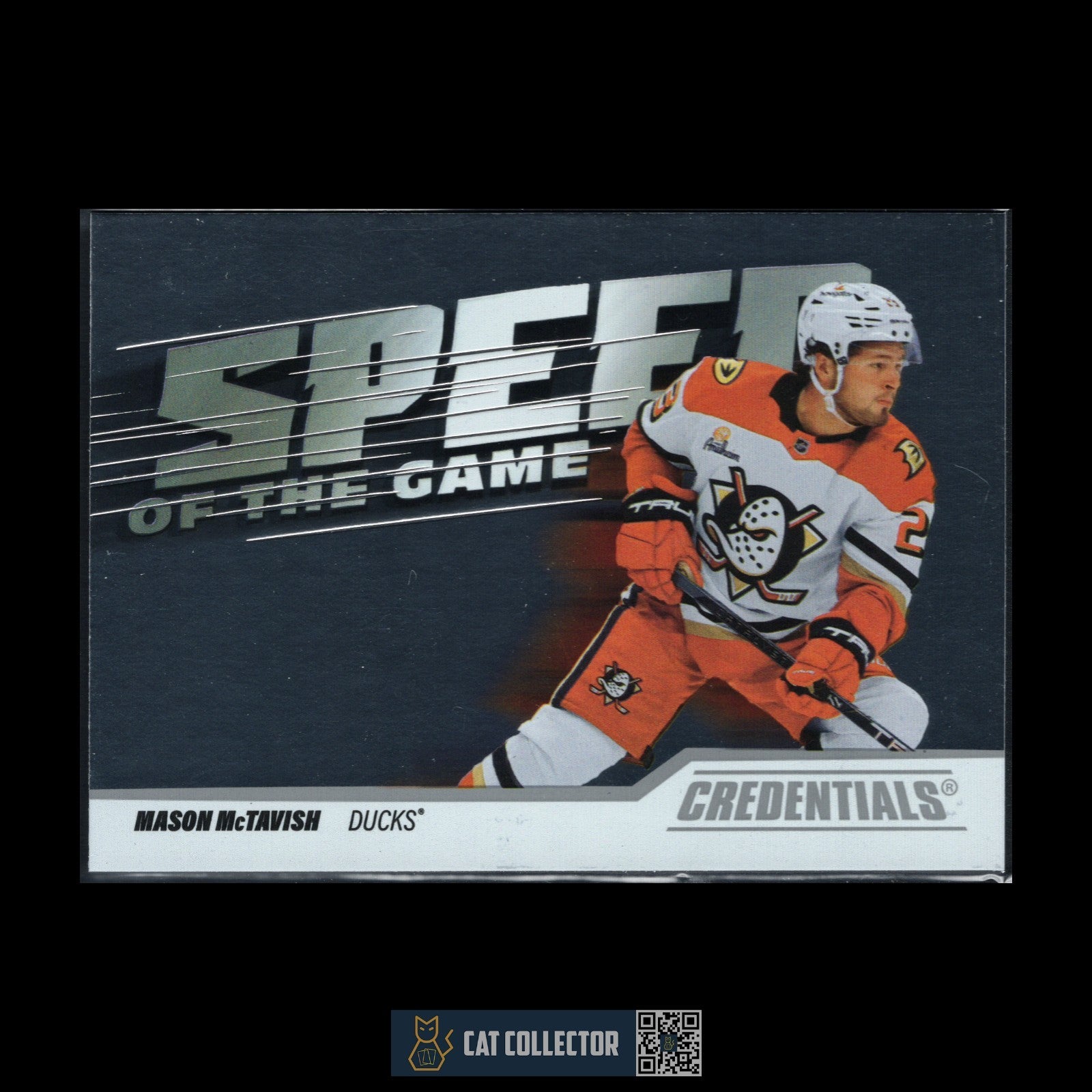 2024-25 UD Credentials MASON MCTAVISH #SG-MM Speed of the Game