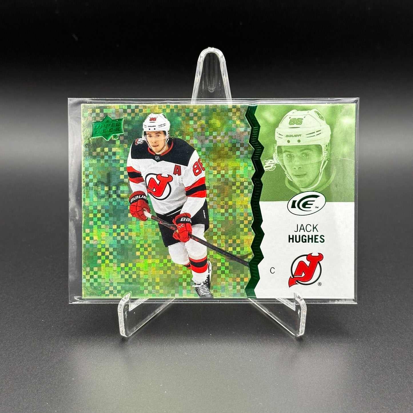 2023-24 Upper Deck Ice BASE & ROOKIE Green parallel ~ YOU PICK from the list!