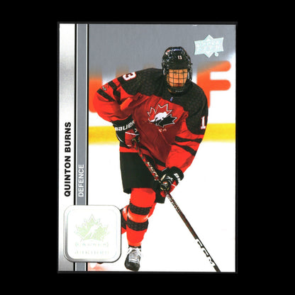 2023 Upper Deck Team Canada Juniors QUINTON BURNS #35