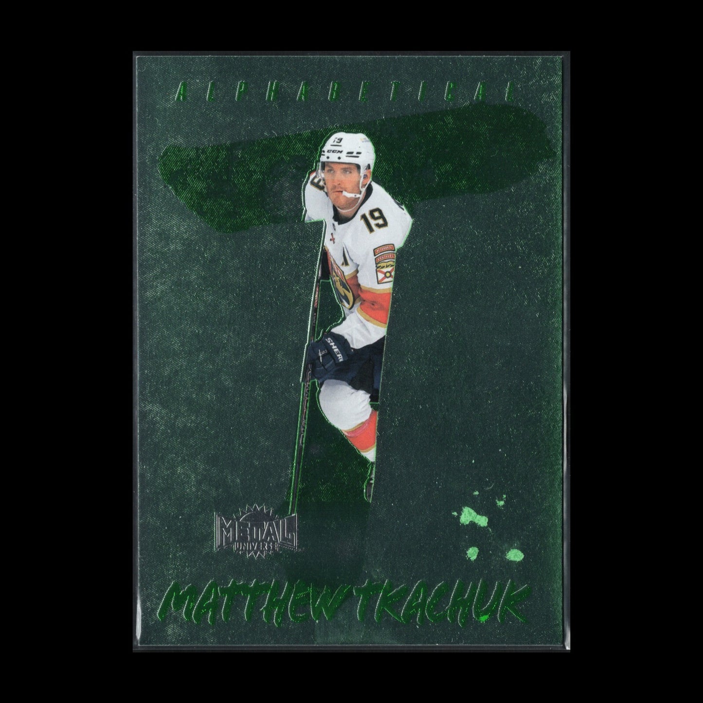 2024-25 SkyBox Metal Universe MATTHEW TKACHUK #A-20 Alphabetical