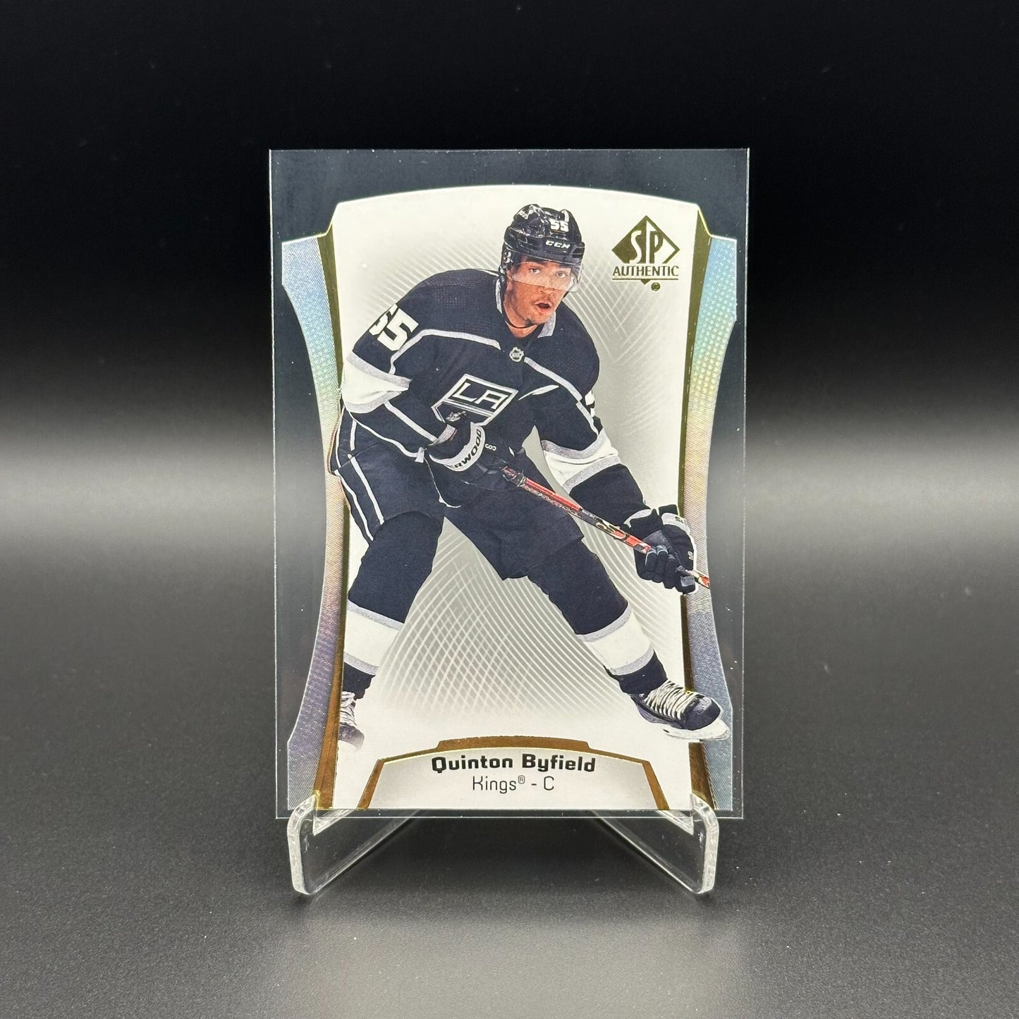 2021-22 UD SP Authentic QUINTON BYFIELD #DC-22 Die-cut Rookie RC