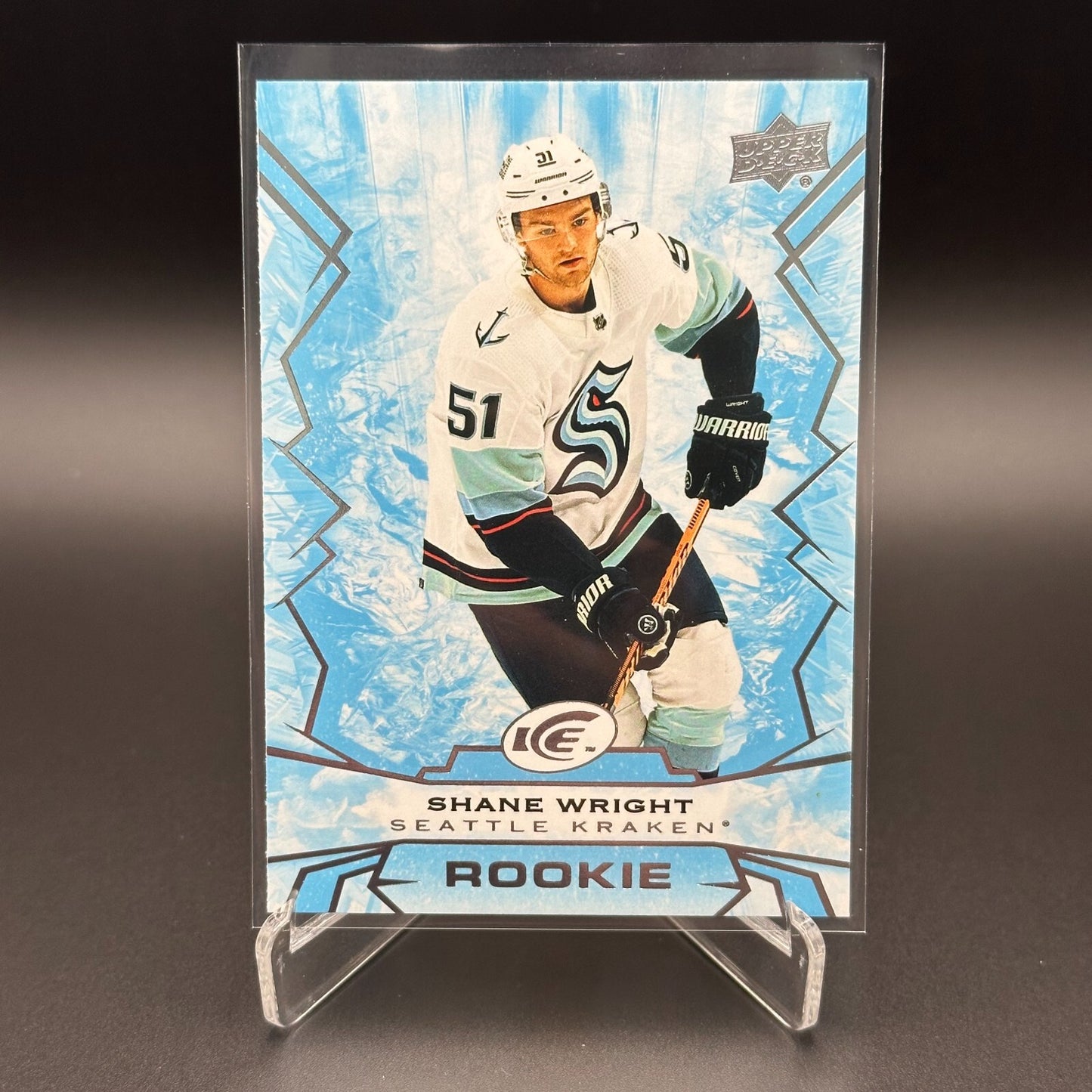 2022-23 UD Ice SHANE WRIGHT #125 Rookie RC - Seattle Kreaken