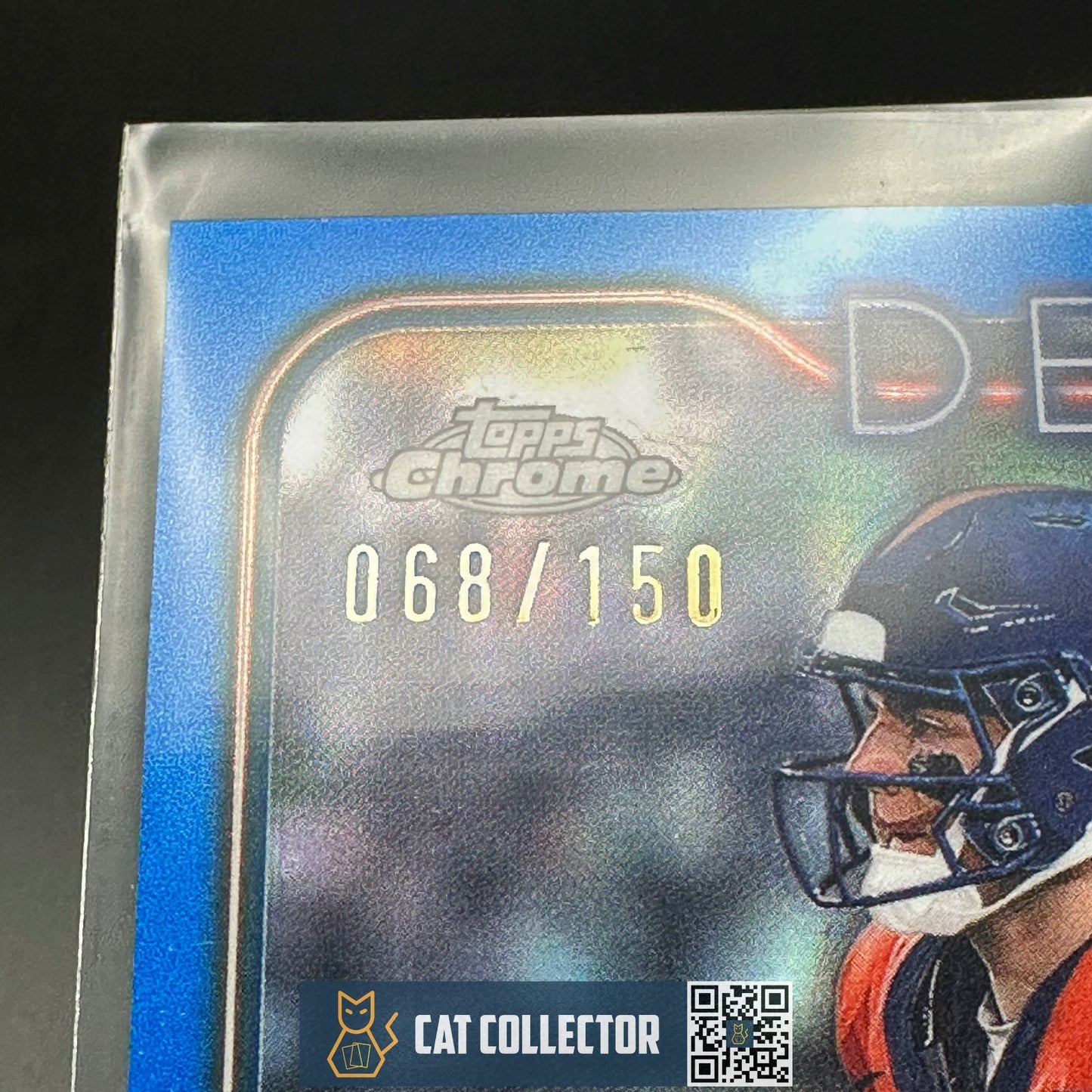 2024 Topps Chrome BO NIX #RA-BNI Rookie RC Blue Refractor AUTO 068/150