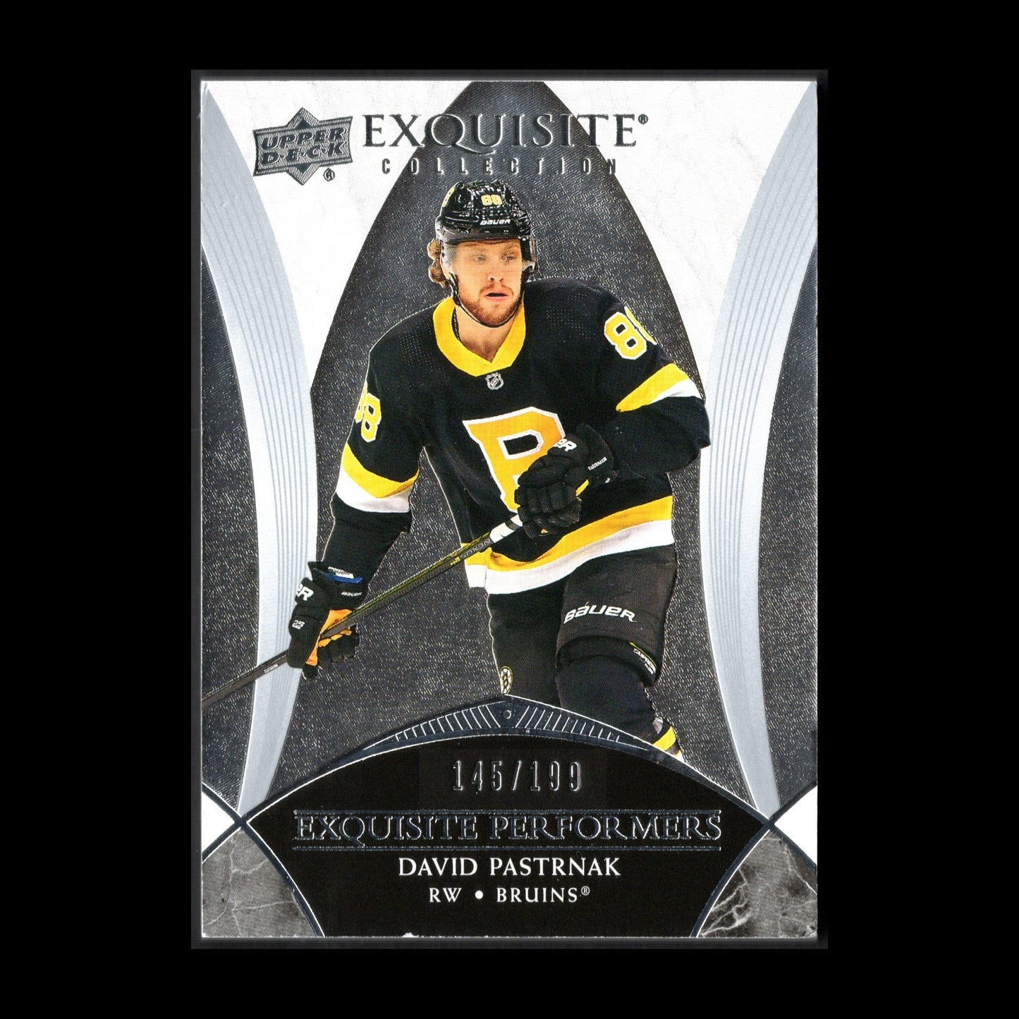 2020-21 UD Exquisite Collection DAVID PASTRNAK #ECP-DP Exquisite Performers /199