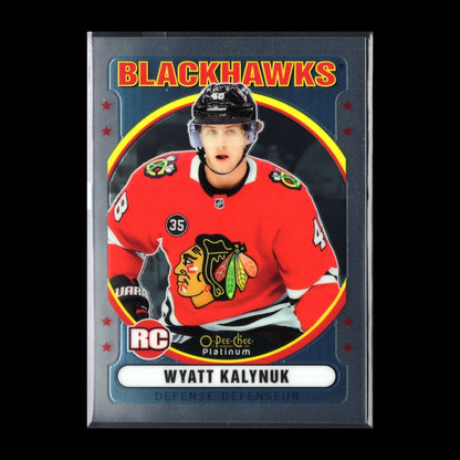 2021-22 O-Pee-Chee Platinum WYATT KALYNUK #R-93 Retro RC - Chicago Blackhawks