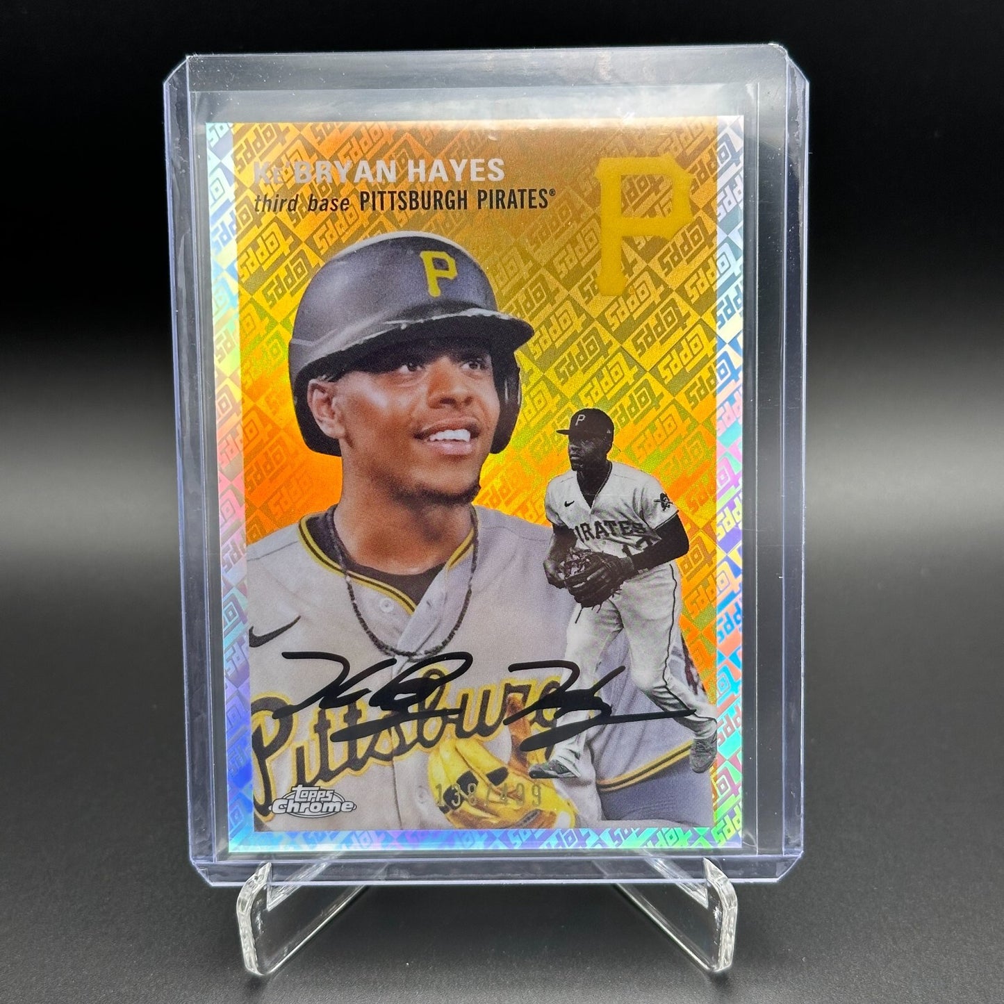 2023 Topps Chrome Platinum KE'BRYAN HAYES #349 Rookie Topps Refractor /499