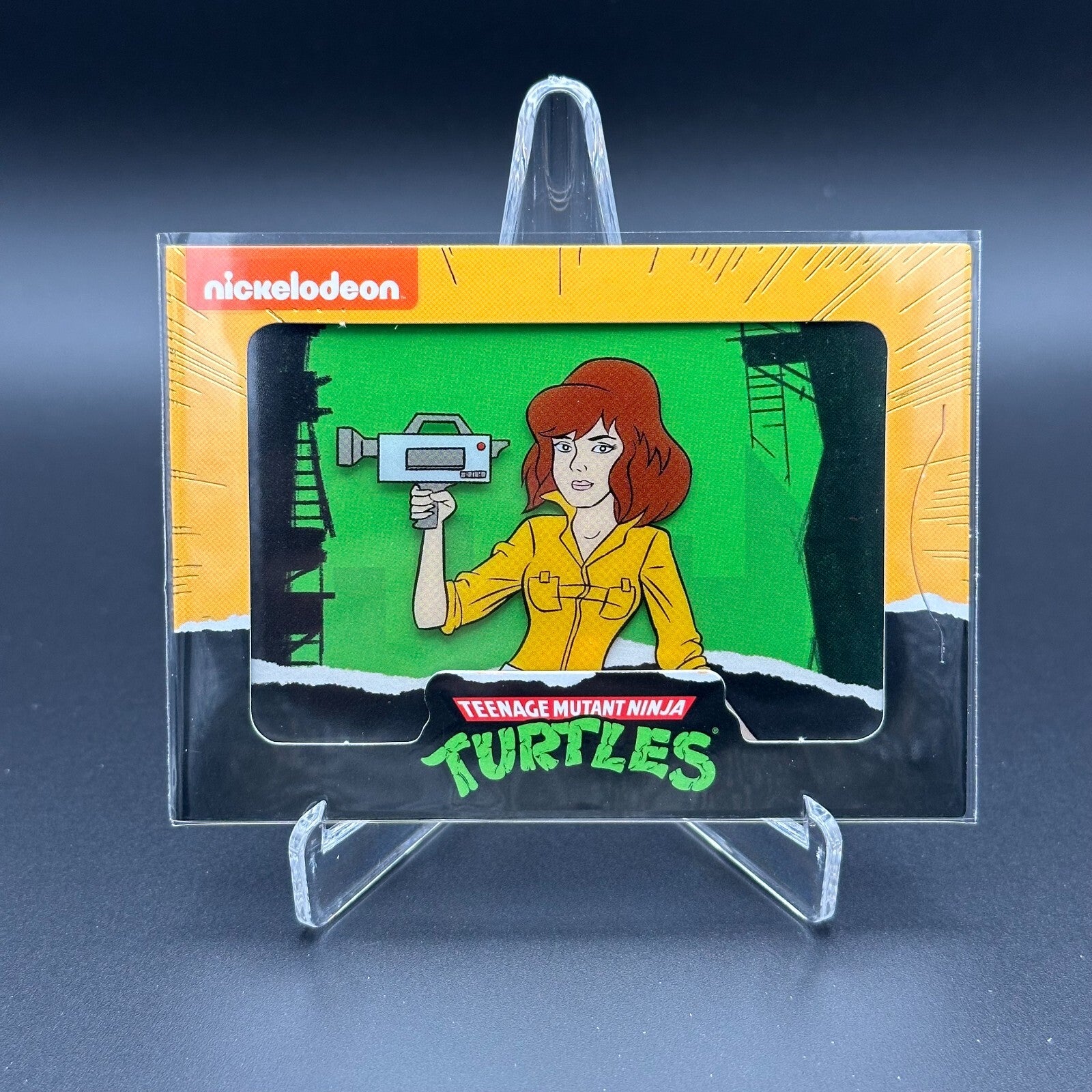 2024 FigPin Cybercel TMNT Series 1 APRIL O'NEIL #TMN-01-19 Rare - UNSCANNED