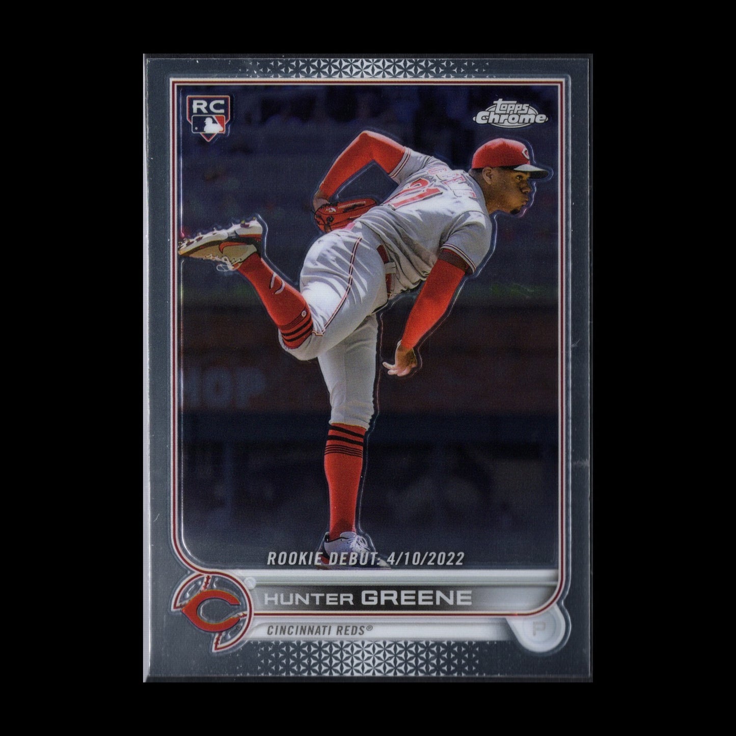 2022 Topps Chrome Updated Series HUNTER GREENE #USC93 Rookie Debut RC