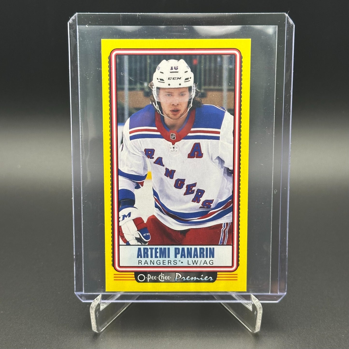 2021-22 O-Pee-Chee Premier ARTEMI PANARIN #P-32 Tallboys Yellow border