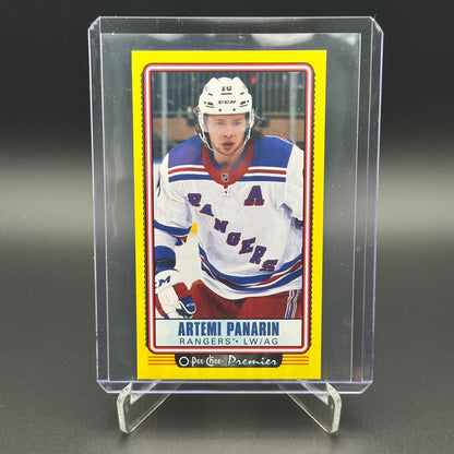 2021-22 O-Pee-Chee Premier ARTEMI PANARIN #P-32 Tallboys Yellow border