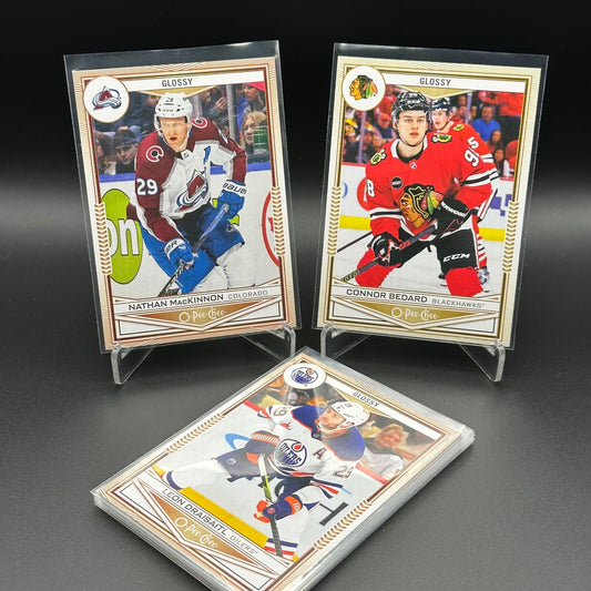 2024-25 UD Series 1 and 2 O-PEE-CHEE GLOSSY inserts ~ YOU PICK from the list!