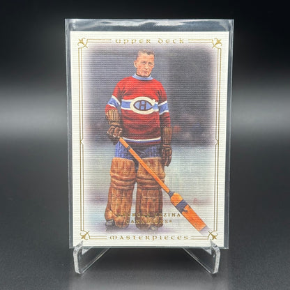 2008-09 Upper Deck Masterpieces Hockey GEORGES VEZINA #29 - Montreal Canadiens