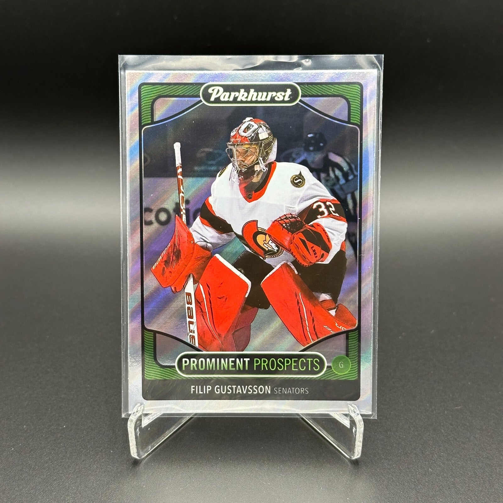 2021-22 UD Parkhurst FILIP GUSTAVSSON #PP8 Prominent Prospects Rookie RC