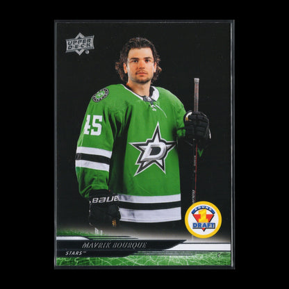 2024-25 UD Extended Series MAVRIK BOURQUE #741 1st Round Draft - Dallas Stars