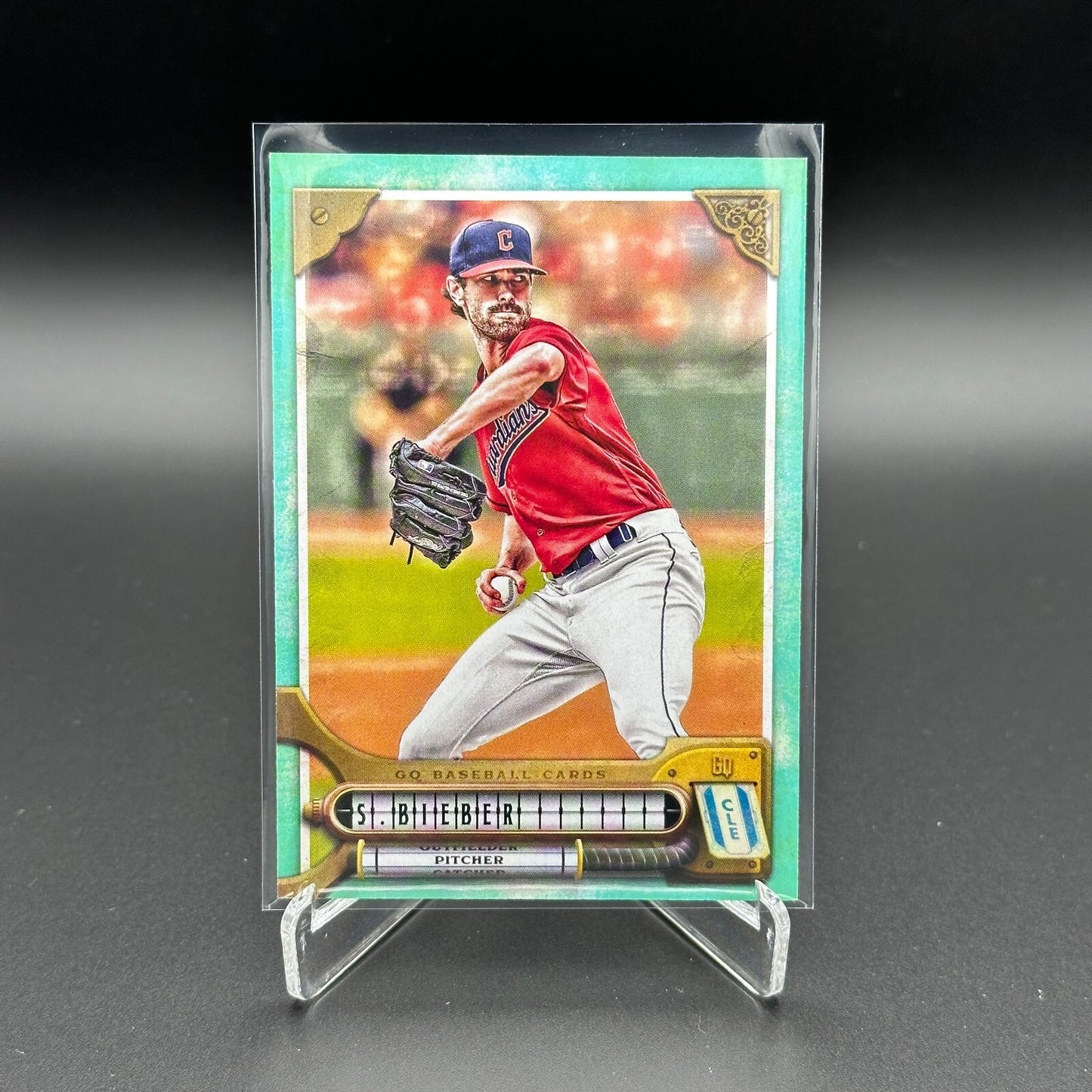 2022 Topps Gypsy Queen SHANE BIEBER #88 Turquoise 115/199 - Cleveland Guardians