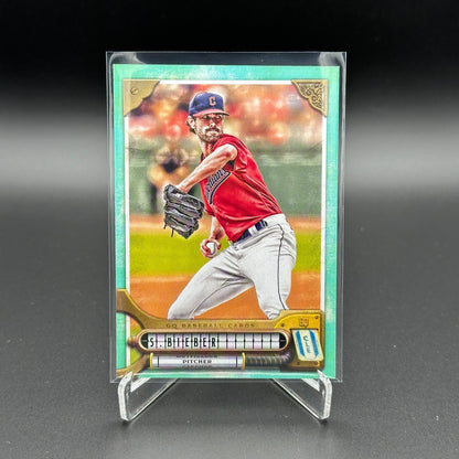 2022 Topps Gypsy Queen SHANE BIEBER #88 Turquoise 115/199 - Cleveland Guardians