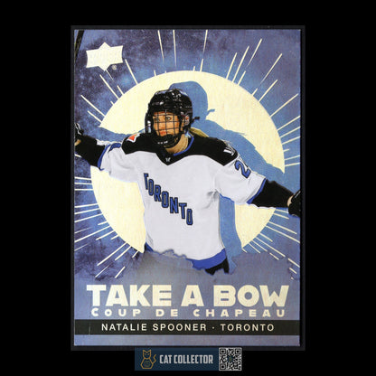 2024-25 UD Tim Hortons NATALIE SPOONER #TB-5 PWHL Take a Bow