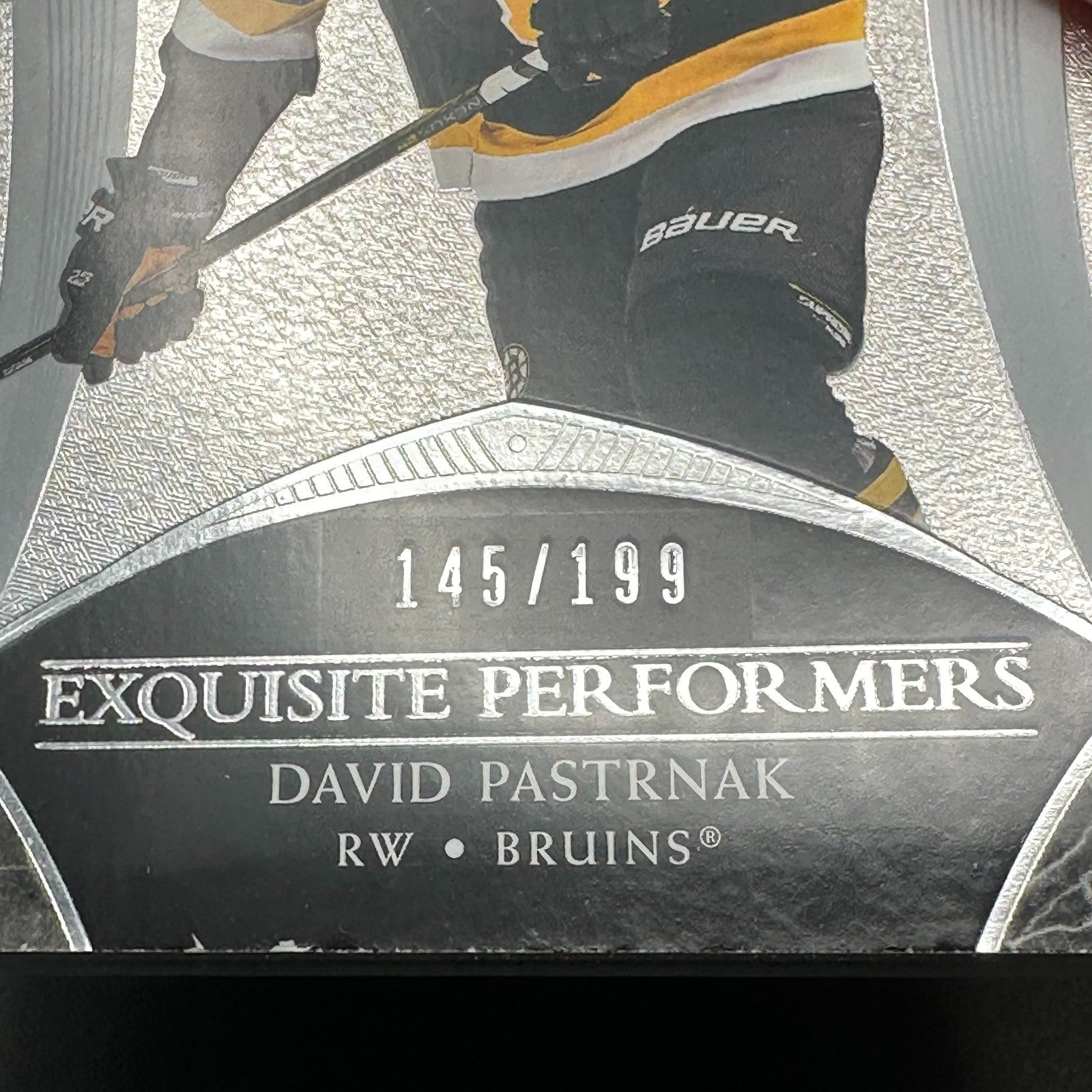2020-21 UD Exquisite Collection DAVID PASTRNAK #ECP-DP Exquisite Performers /199