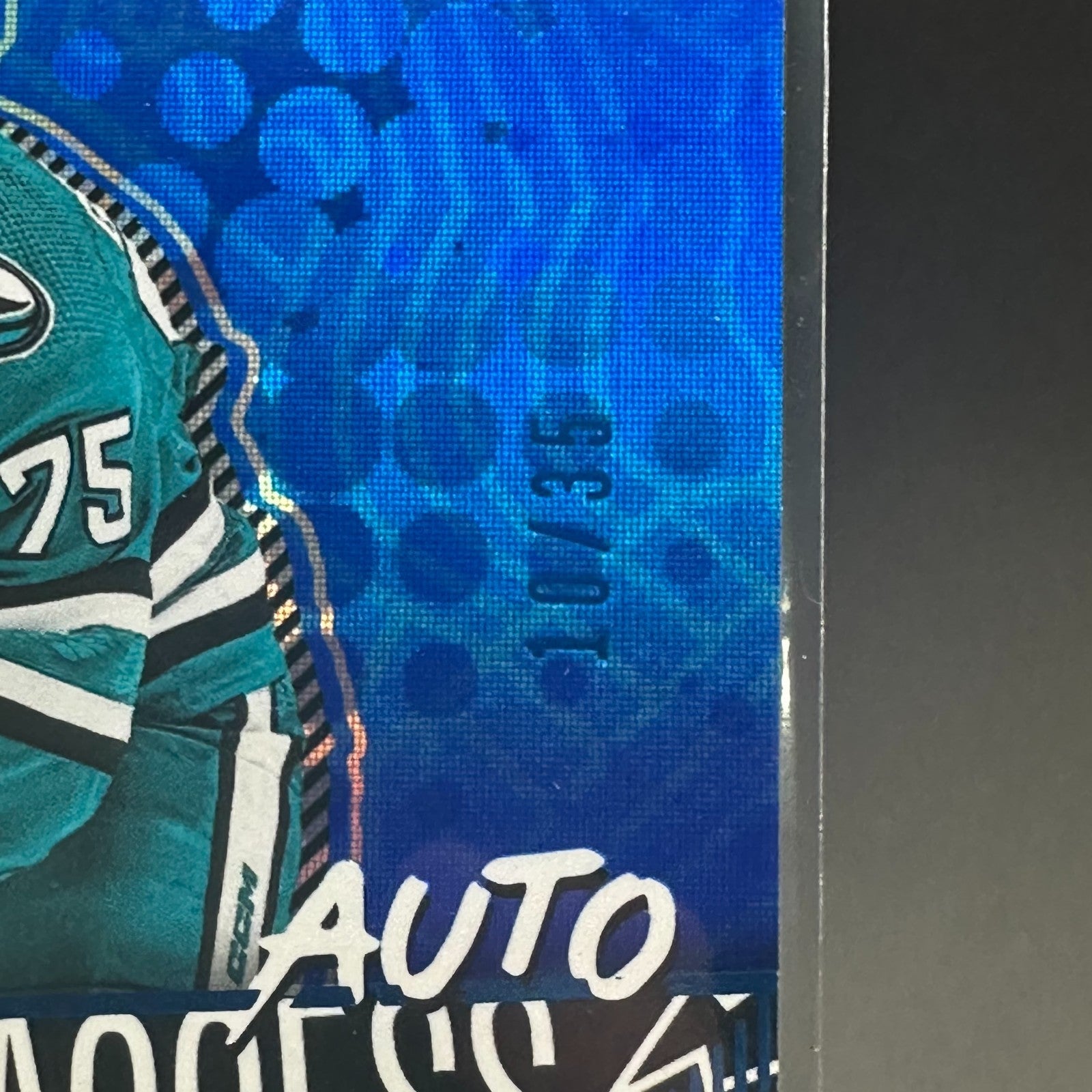 2023-24 UD Credentials DANIEL GUSHCHIN #DTAA-GU Debut Ticket Access AUTO /35