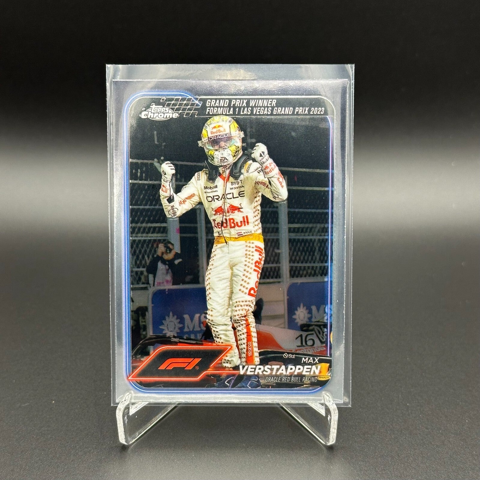 2024 Topps Chrome Formula 1 MAX VERSTAPPEN #145 Grand Prix Winner