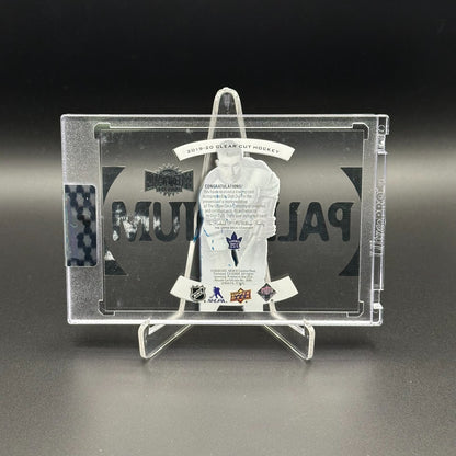 2019-20 UD Clear cut DICK DUFF #T-DD Palladium AUTO HOF - Toronto Maple Leafs