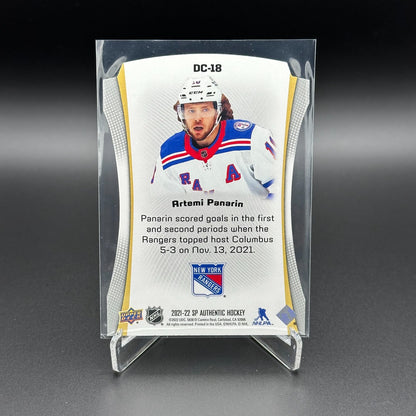 2021-22 UD SP Authentic ARTEMI PANARIN #DC-18 Die-cut - New York Rangers